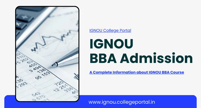 IGNOU BBA Admission