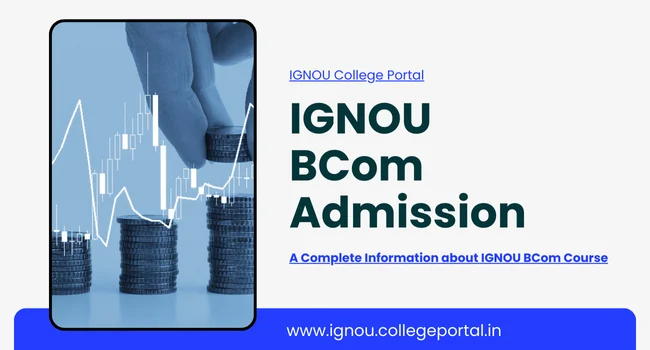 IGNOU BCom Admission