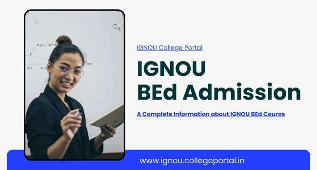 IGNOU BEd Admission